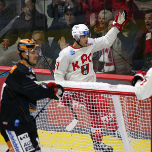 Lukas Haudum erzielte den ersten Treffer in der neuen Heidi Horten-Arena Lukas Haudum erzielte den ersten Treffer in der neuen Heidi Horten-Arena