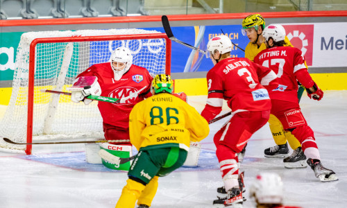 Auch Goalie Val Usnik konnte die klare Heimniederlage des Future Teams gegen den EHC Lustenau nicht verhindern