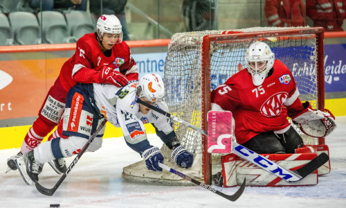 Goalie Ralf Kropiunig ließ gegen die Hockey Unterland Cavaliers nur einen Gegentreffer zu