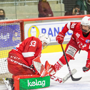 Goalie Florian Vorauer hielt einmal mehr stark und war nur ein Mal zu bezwingen Goalie Florian Vorauer hielt einmal mehr stark und war nur ein Mal zu bezwingen