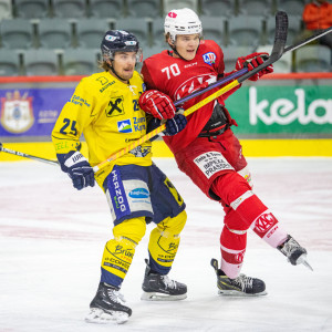 Jakob Lippitsch (KFT) gegen Zells Doppeltorschützen Hubert Berger Jakob Lippitsch (KFT) gegen Zells Doppeltorschützen Hubert Berger