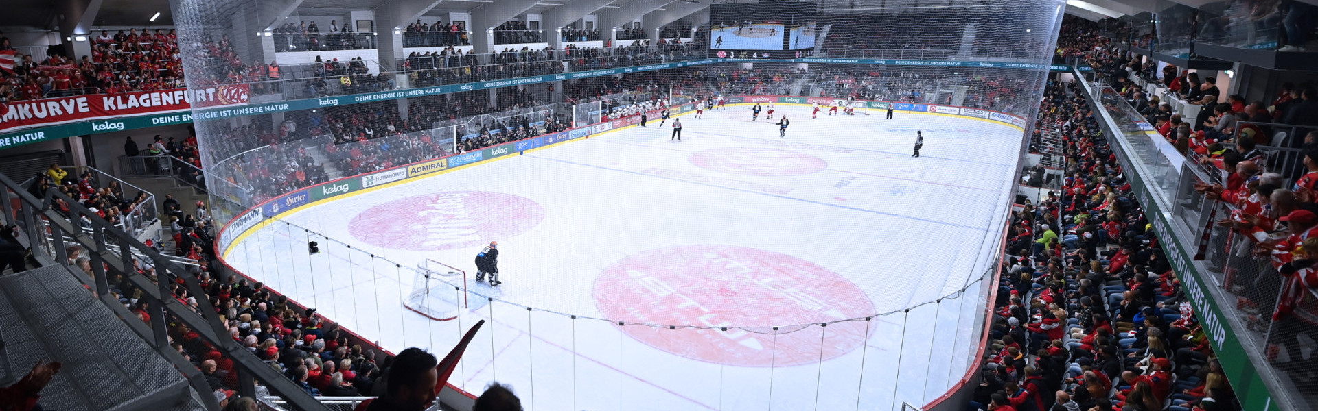 23.689 Fans stürmten die ersten sechs Heimspiele des EC-KAC in der Heidi Horten-Arena