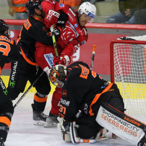 99ers-Goalie Christian Engstrand hielt seine Mannschaft lange im Spiel