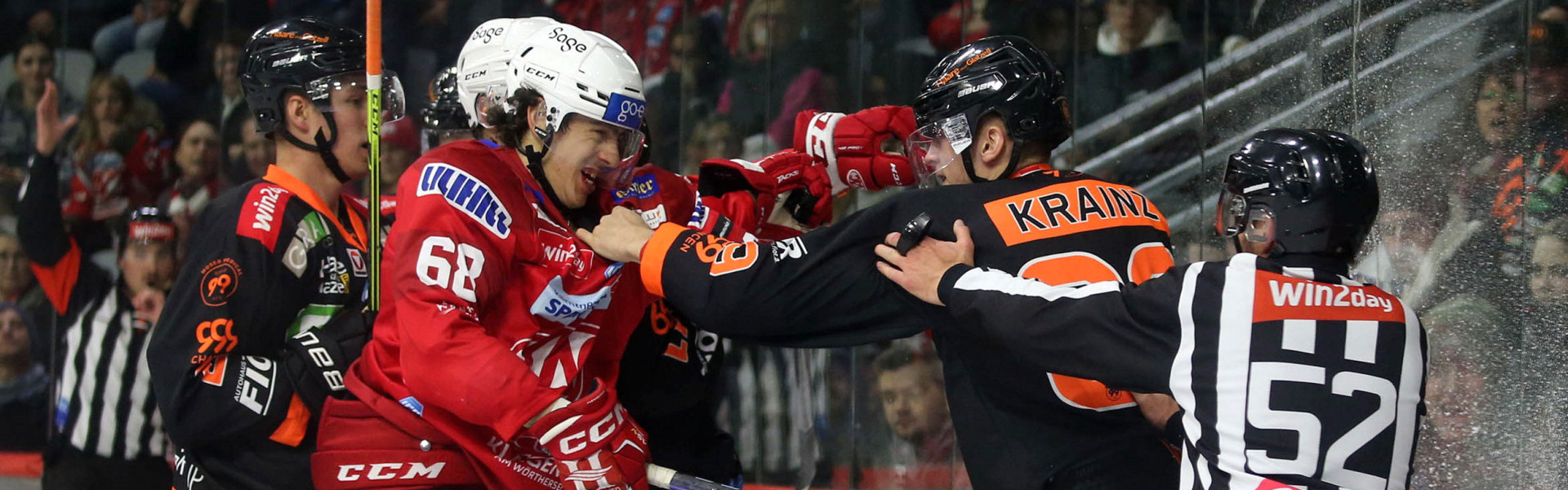 Luka Gomboc und die Rotjacken besiegten im ersten Spiel nach dem International Break die Graz99ers