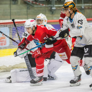 Stürmer Luc Slivnik assistierte zum einzigen KAC-Treffer des Abends