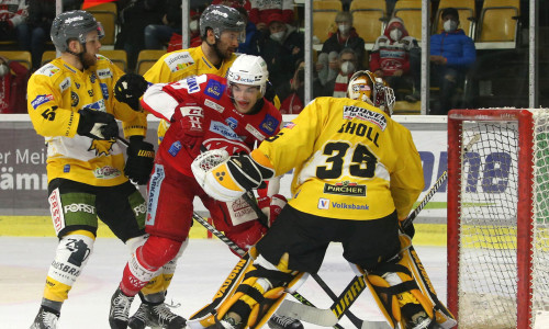 Topscorer Lukas Haudum und Kollegen jagen ihren ersten ICE-Heimsieg gegen den HC Pustertal