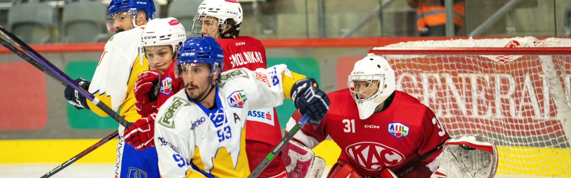 Gestützt auf einen guten Michael Sicher im Tor setzten sich die jungen Rotjacken gegen Fassa mit 4:1 durch