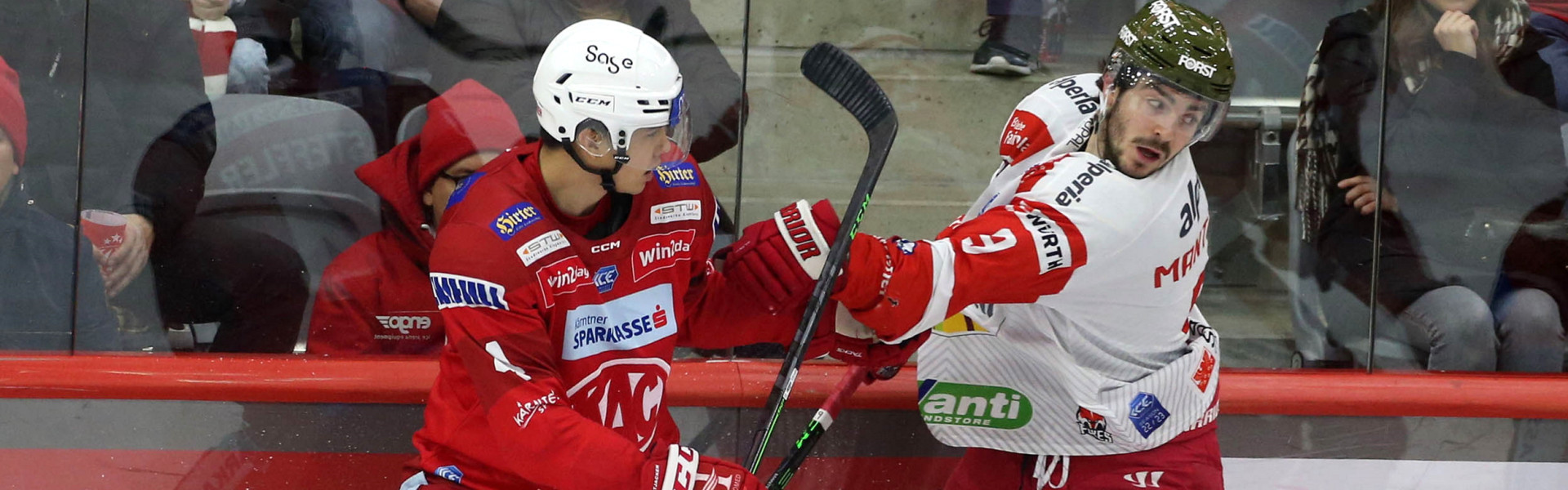 Kele Steffler bei seinem Comeback und der EC-KAC blieben gegen den HCB Südtirol ohne Tor und Punkt