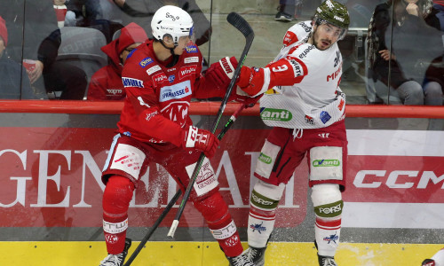 Kele Steffler bei seinem Comeback und der EC-KAC blieben gegen den HCB Südtirol ohne Tor und Punkt