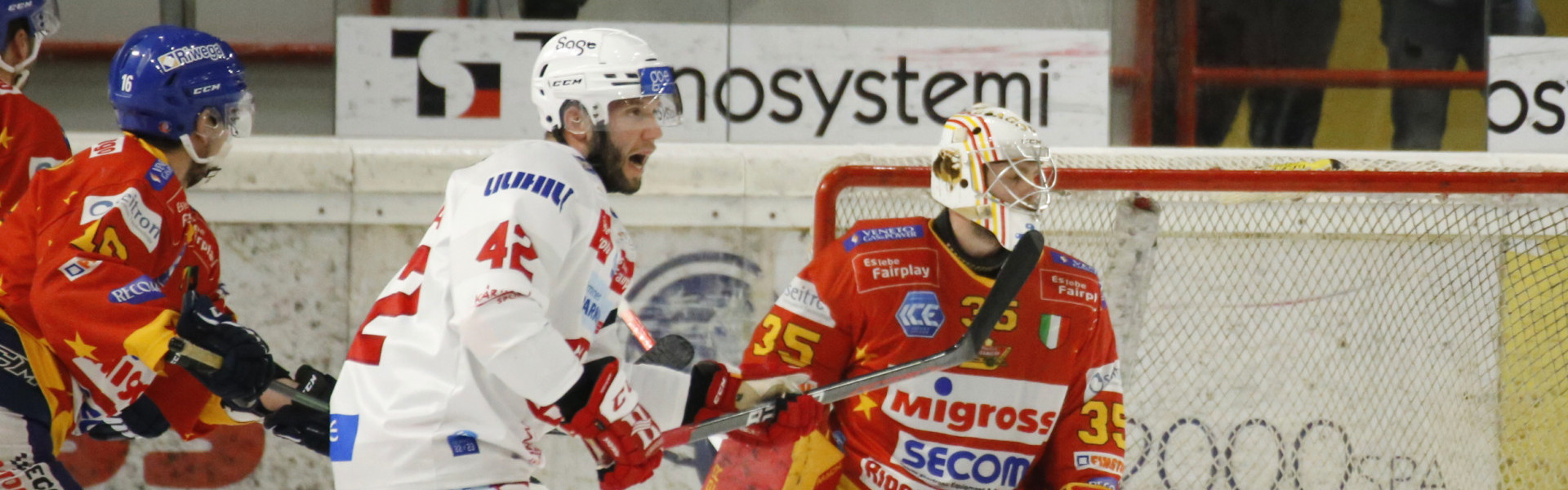 Rotjacken-Topscorer Rok Tičar erzielte drei der letzten vier KAC-Treffer