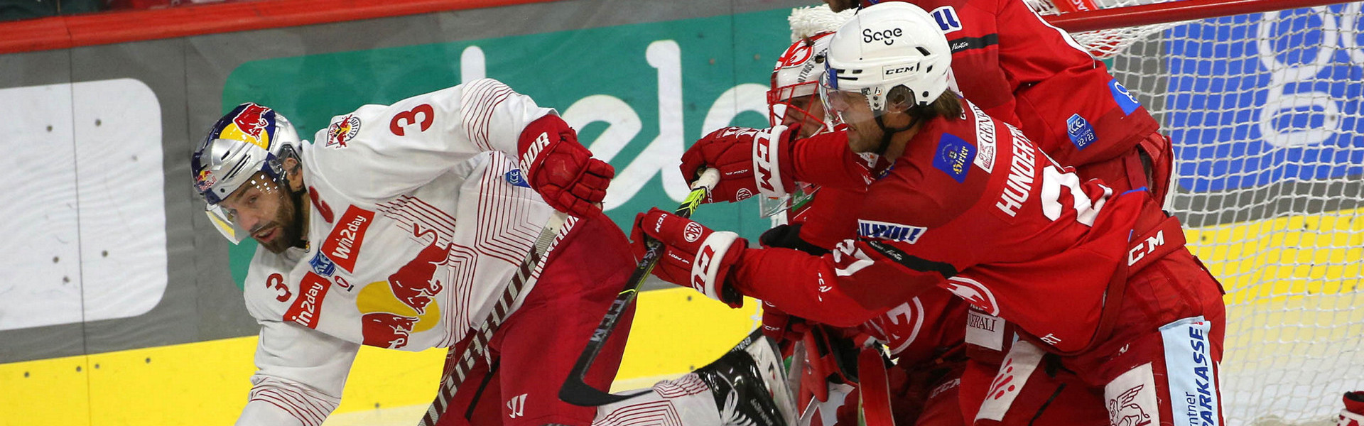 Am Freitag kommt es in der Heidi Horten-Arena zum bereits dritten Saisonduell der beiden letzten ICE-Champions