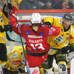 Mit einem Treffer im Spiel und einem im Penaltyschießen avancierte Rihards Bukarts zum Matchwinner für die Rotjacken