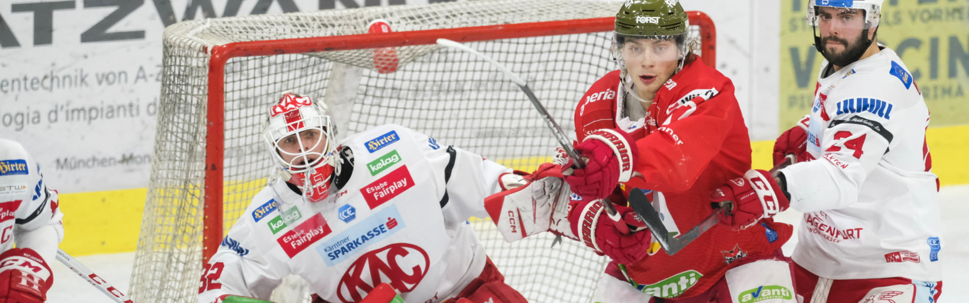 Sebastian Dahm musste in Bolzano/Bozen erstmals seit spielübergreifend 111:38 Spielminuten wieder hinter sich greifen