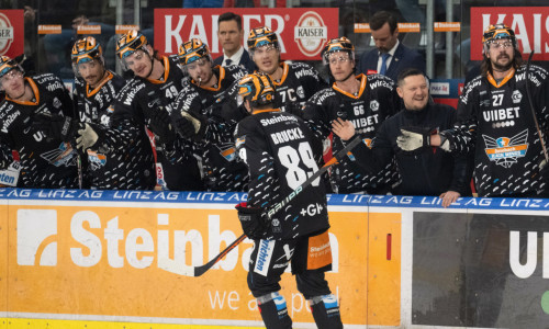 Marco Brucker ist einer von fünf ehemaligen KAC-Spieler, die am Freitag mit den Black Wings Linz nach Klagenfurt kommen