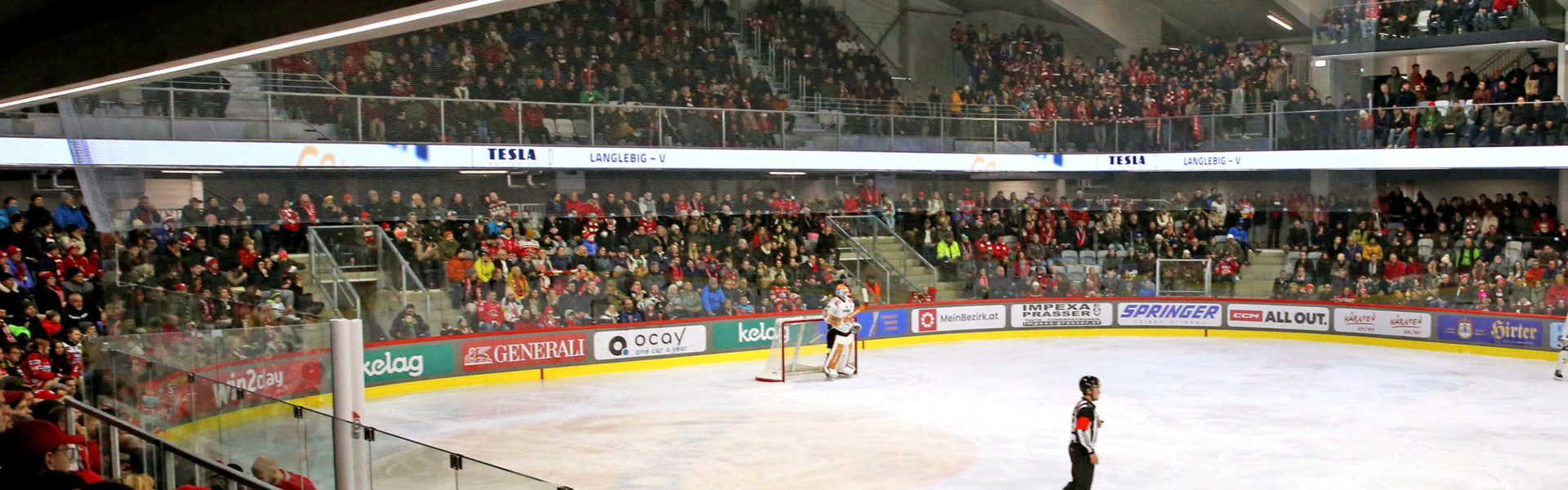 62.116 Fans wohnten bislang den Heimspielen des EC-KAC in der Heidi Horten-Arena bei