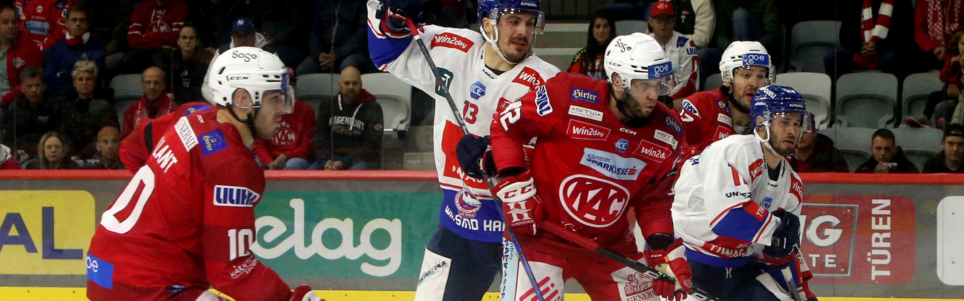 Der EC-KAC erwartet den HC Innsbruck am Freitag zum ersten von zwei Duellen innerhalb von zehn Tagen