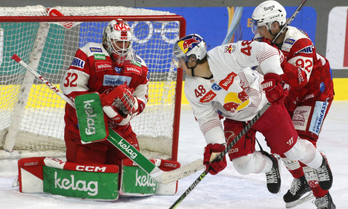 Torhüter Sebastian Dahm konnte elf seiner 17 Karrierespiele gegen Salzburg im KAC-Trikot gewinnen