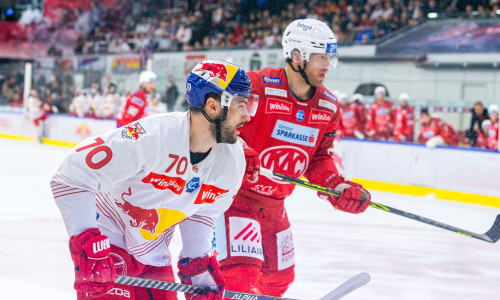 Thomas Hundertpfund verbuchte seinen bereits 26. Karrieretreffer gegen Salzburg