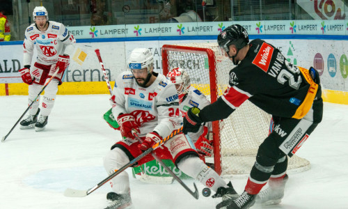 Im dritten Saisonduell mit den Pioneers Vorarlberg konnte der EC-KAC endlich seinen ersten Sieg einfahren