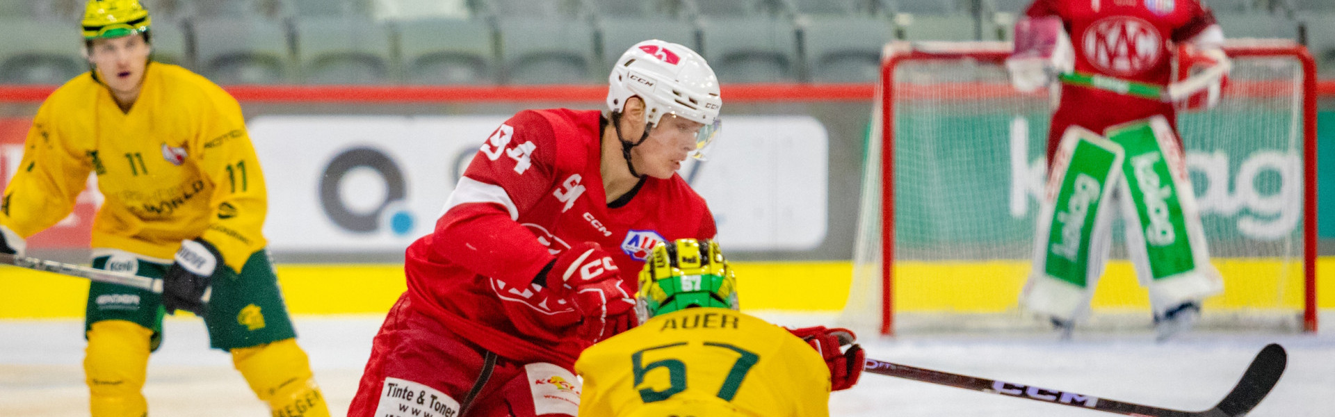 Anže Šiftar war gegen Lustenau einer der auffälligsten Feldspieler der jungen Rotjacken