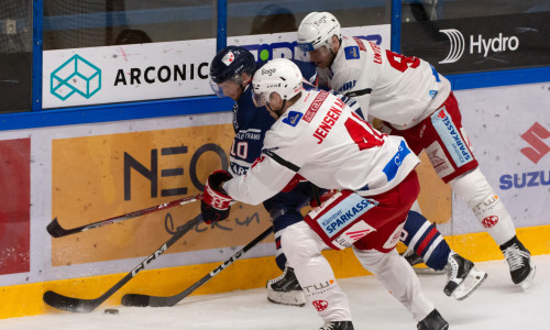 Mit viel Kampfgeist holte sich der EC-KAC am Freitagabend im Auswärtsspiel bei Fehérvár AV19 drei Punkte