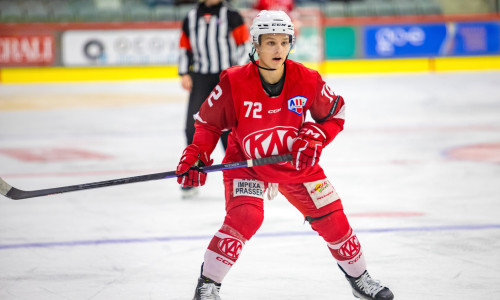 Verteidiger Neal Unterluggauer bestritt bislang 95 AHL-Spiele für das Future Team des EC-KAC