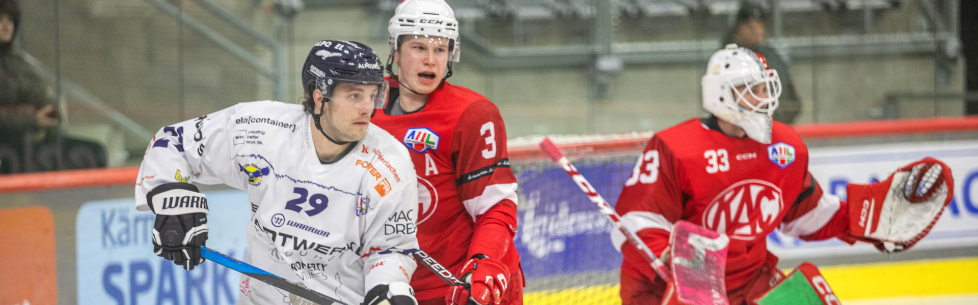 Nach der Overtime-Niederlage im "Hinspiel" musste sich das Future Team des EC-KAC dem EC Kitzbühel zu Hause im Penaltyschießen geschlagen geben