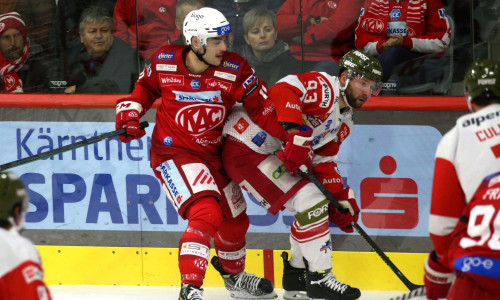 Lukas Haudum, der sich im letzten Heimspiel gegen den HCB Südtirol schwer verletzt hatte und zwölf Wochen ausfiel, kehrt gegen den Tabellenführer in das KAC-Lineup zurück