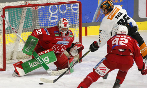 Die Rotjacken können am Sonntagabend im Auswärtsspiel in Linz einen großen Schritt in Richtung direkter Playoff-Qualifikation machen