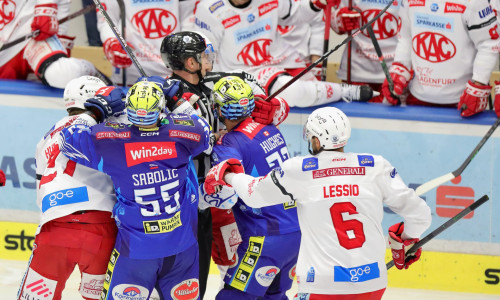 Das Playoff-Viertelfinalduell zwischen dem EC VSV und dem EC-KAC steht nach zwei Begegnungen 1:1 unentschieden