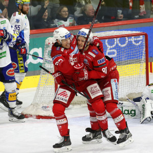 Matt Fraser erzielte im zweiten Abschnitt den Ausgleichstreffer für den EC-KAC Matt Fraser erzielte im zweiten Abschnitt den Ausgleichstreffer für den EC-KAC