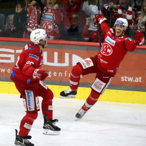 Eine Co-Produktion von Mike Zalewski und Niki Kraus mündete im Game Winning Goal für die Rotjacken