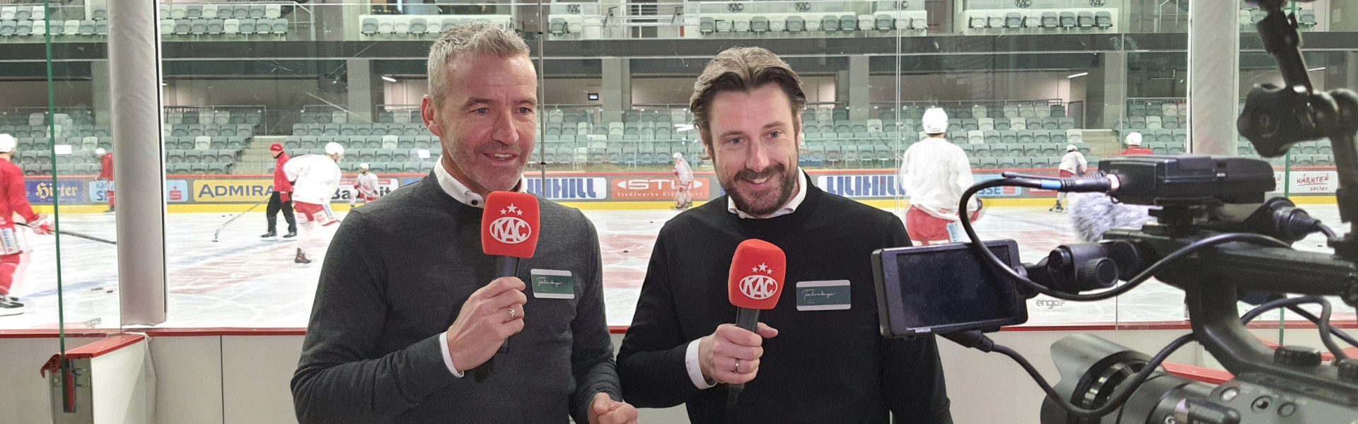 Direkt vom Spielfeldrand beim Morning Skate liefert #Rotjacken-TV die letzten Details zu Viertelfinalspiel Nummer vier