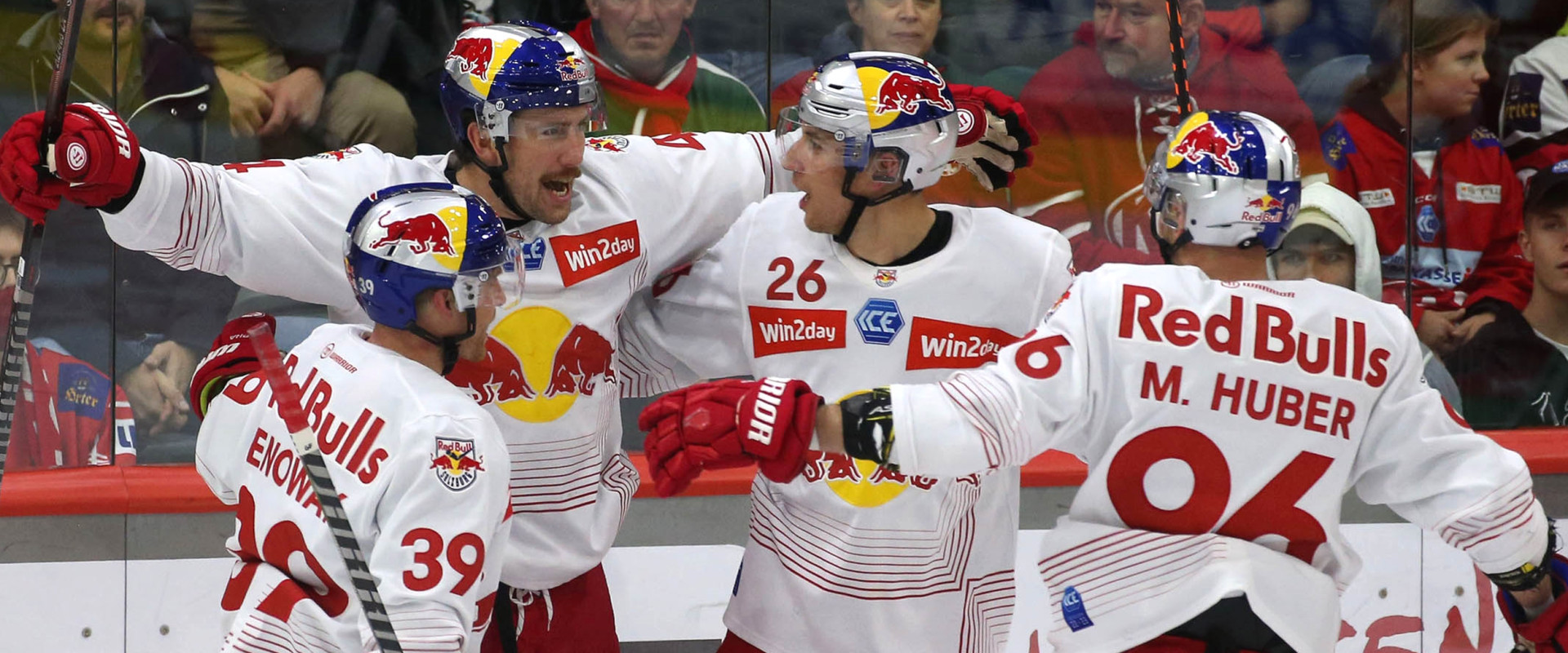 Der EC Salzburg ist saisonübergreifend seit 16 Playoff-Spielen hintereinander unbesiegt