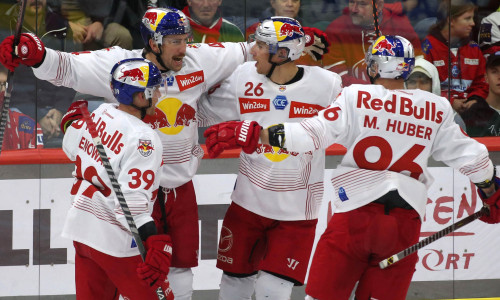 Der EC Salzburg ist saisonübergreifend seit 16 Playoff-Spielen hintereinander unbesiegt