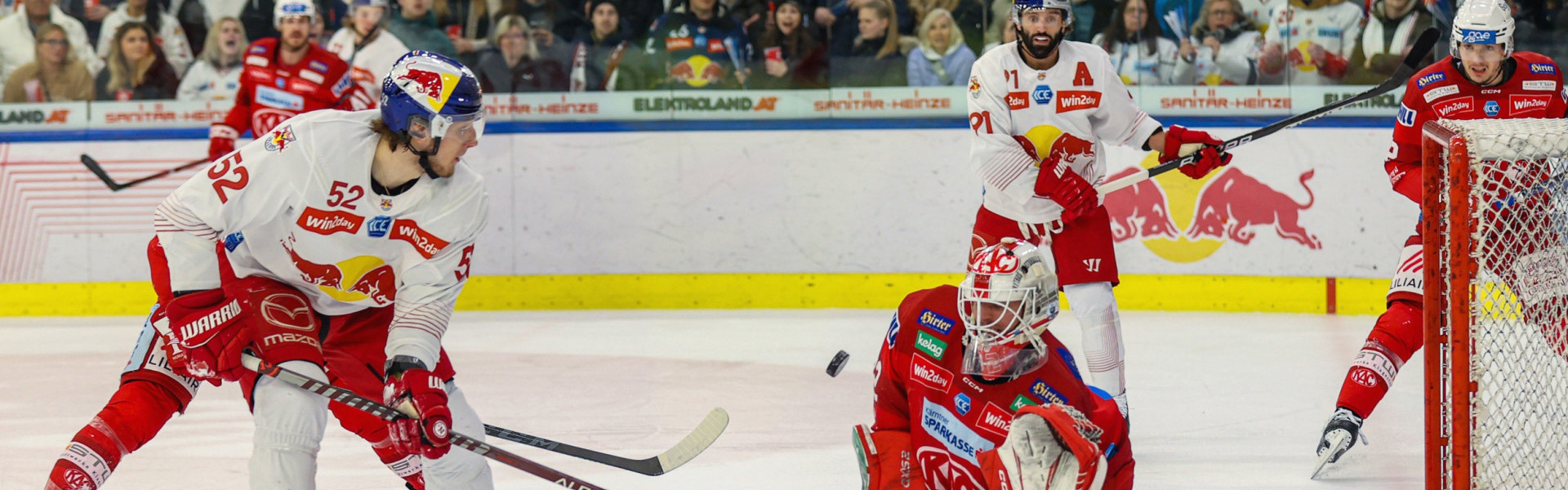 Auch im zweiten Auswärtsspiel in der Halbfinalserie mussten die Rotjacken fünf Gegentreffer hinnehmen