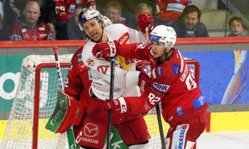 Clemens Unterweger (KAC) und Peter Hochkofler (RBS) waren zwei der auffälligsten Akteure in der bisherigen Halbfinalserie