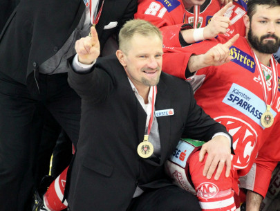 Gleich in seiner Debütsaison als Head Coach der Rotjacken holte Petri Matikainen den Meistertitel mit dem EC-KAC