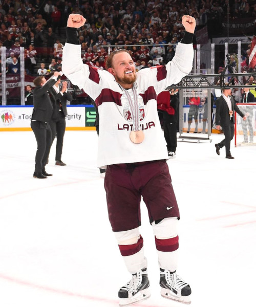 Rihards Bukarts avancierte zum ersten A-WM-Medaillengewinner des EC-KAC seit über 76 Jahren