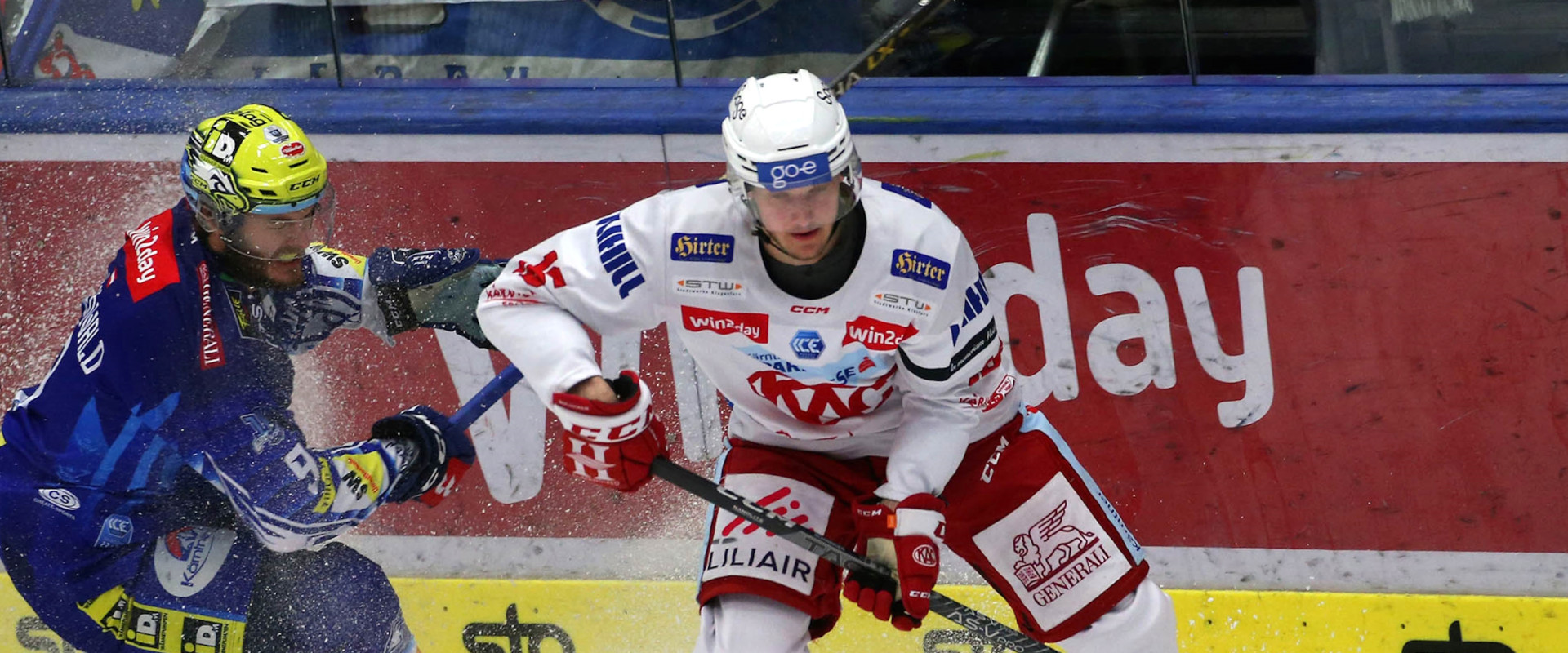 Simeon Schwinger geht in seine erste komplette Saison beim EC-KAC