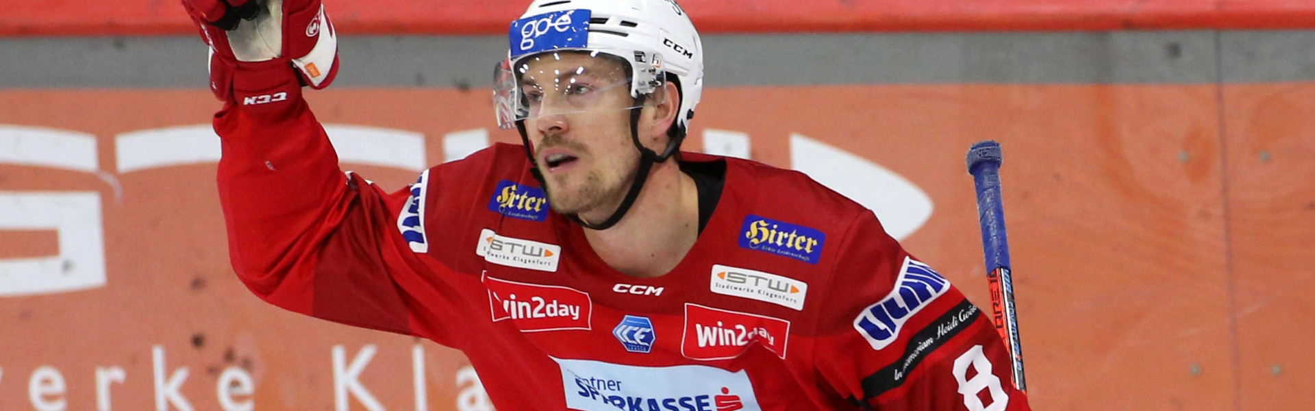 Nick Petersen geht nach 230 bislang absolvierten Bewerbsspielen für den EC-KAC in seine sechste Saison bei den Rotjacken