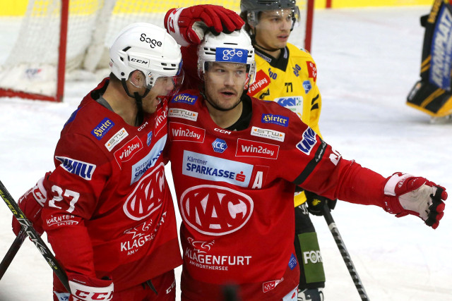 Torjäger Matt Fraser bleibt ECKAC Klagenfurt Eishockey