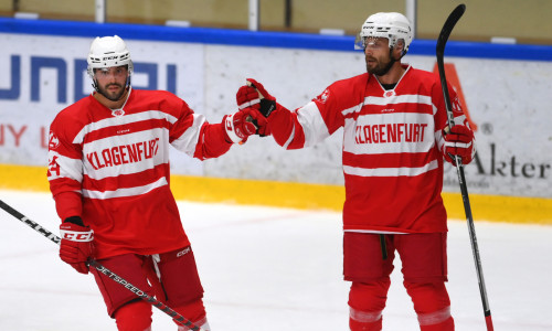 Steven Strong, Jan Muršak und Company stehen am Samstag gegen den amtierenden Meister Norwegens am Eis