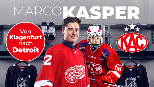 NHL-Stürmer Marco Kasper steht beim Rotjacken-Heimspiel am Mittwoch für Autogramm- und Selfiewünsche zur Verfügung