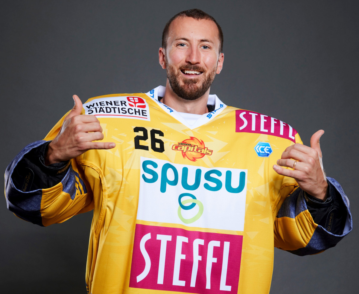 Torhüter Stefan Stéen ist der einzige Importspieler aus dem letztjährigen Aufgebot, der auch 2023/24 im Capitals-Kader steht