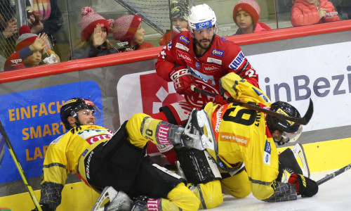 Steven Strong und Co treffen am Freitag auf die Vienna Capitals