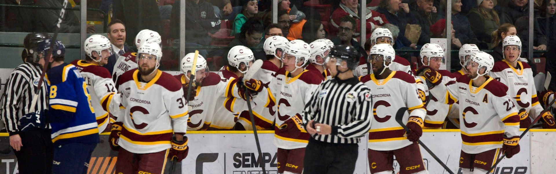 Die Concordia University Stingers aus Kanada sind der letzte Testspielgegner der Rotjacken auf eigenem Eis