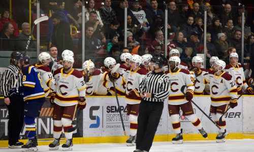 Die Concordia University Stingers aus Kanada sind der letzte Testspielgegner der Rotjacken auf eigenem Eis