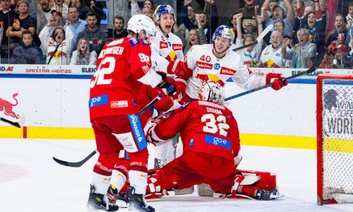 Der EC-KAC musste sich im ersten Saisonspiel bei Titelverteidiger Salzburg geschlagen geben