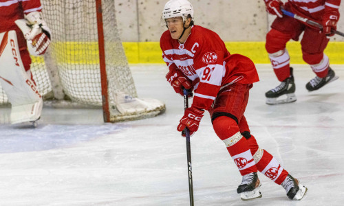 Die jungen Rotjacken um Kapitän Marco Sunitsch waren im ersten AHL-Saisonspiel ohne Chance